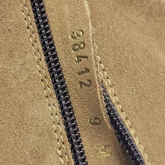 La Canadienne Krista Waterproof Wedge Bootie Tan Brown Size 9M - Picture 14 of 14